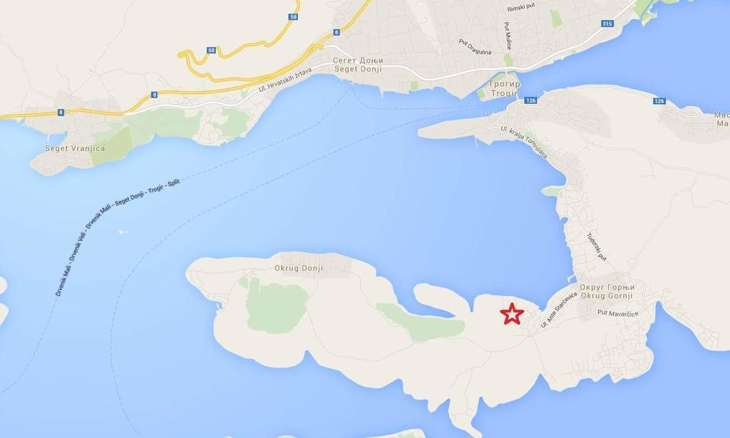 Apartman Tamara Trogir Exteriör bild